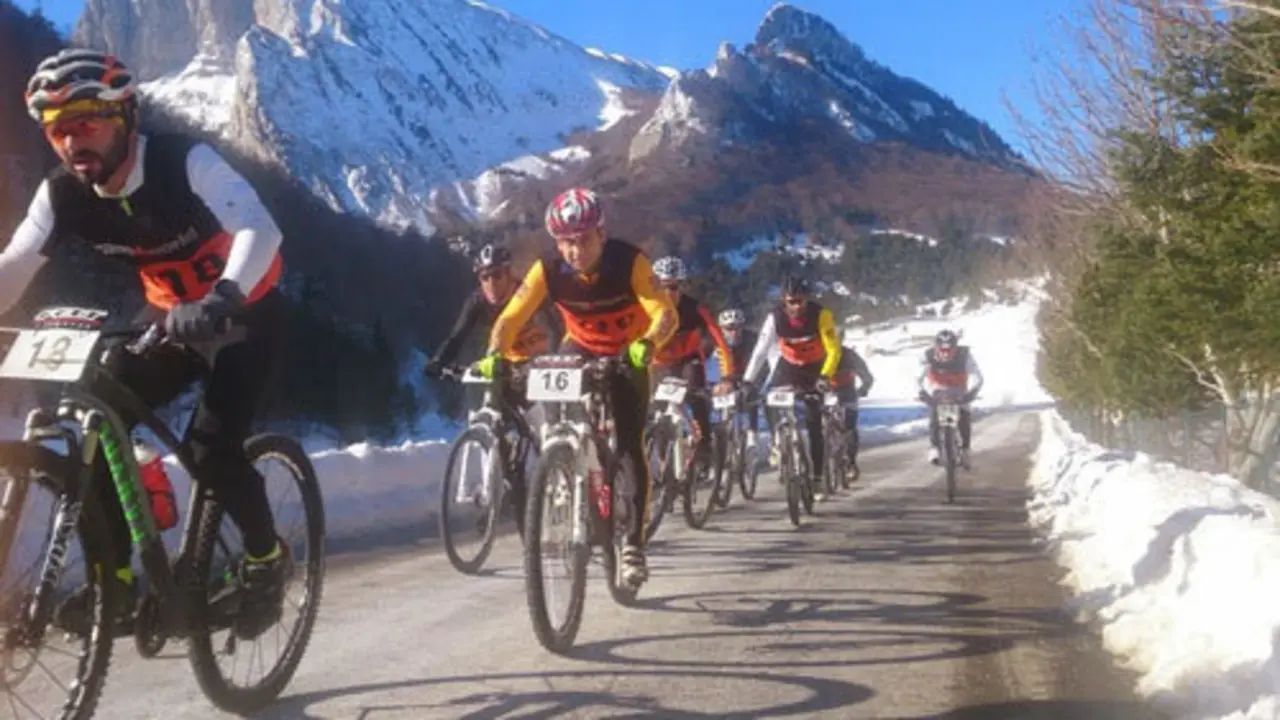 Imagen del tramo de ciclismo en pasadas ediciones | Foto: CP Mayencos