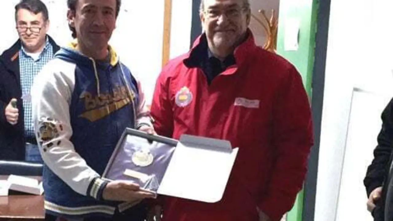 Luis Montaner, campe&oacute;n de Arag&oacute;n Veteranos. | Foto: CT Loreto
