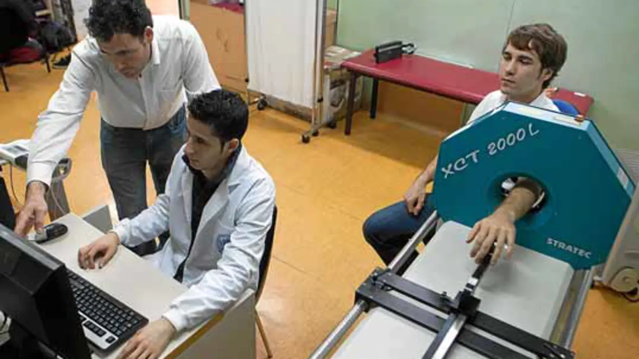 Imagen durante uno de los estudios realizados | Foto: Unizar