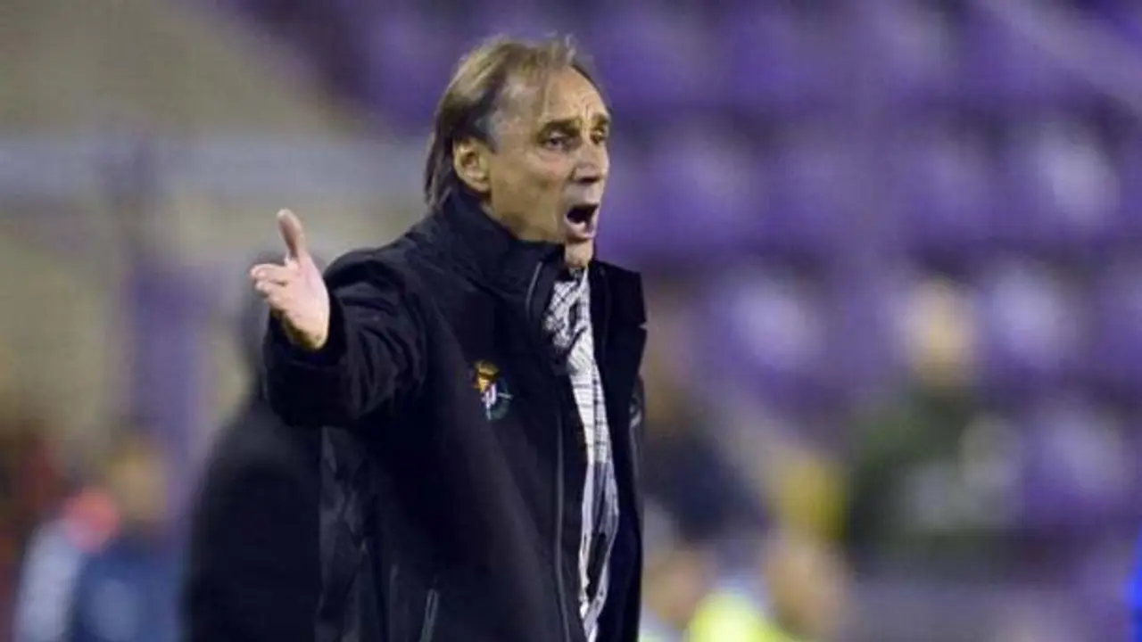 Miguel &Aacute;ngel Portugal en el banquillo pucelano |Foto: VAVEL
