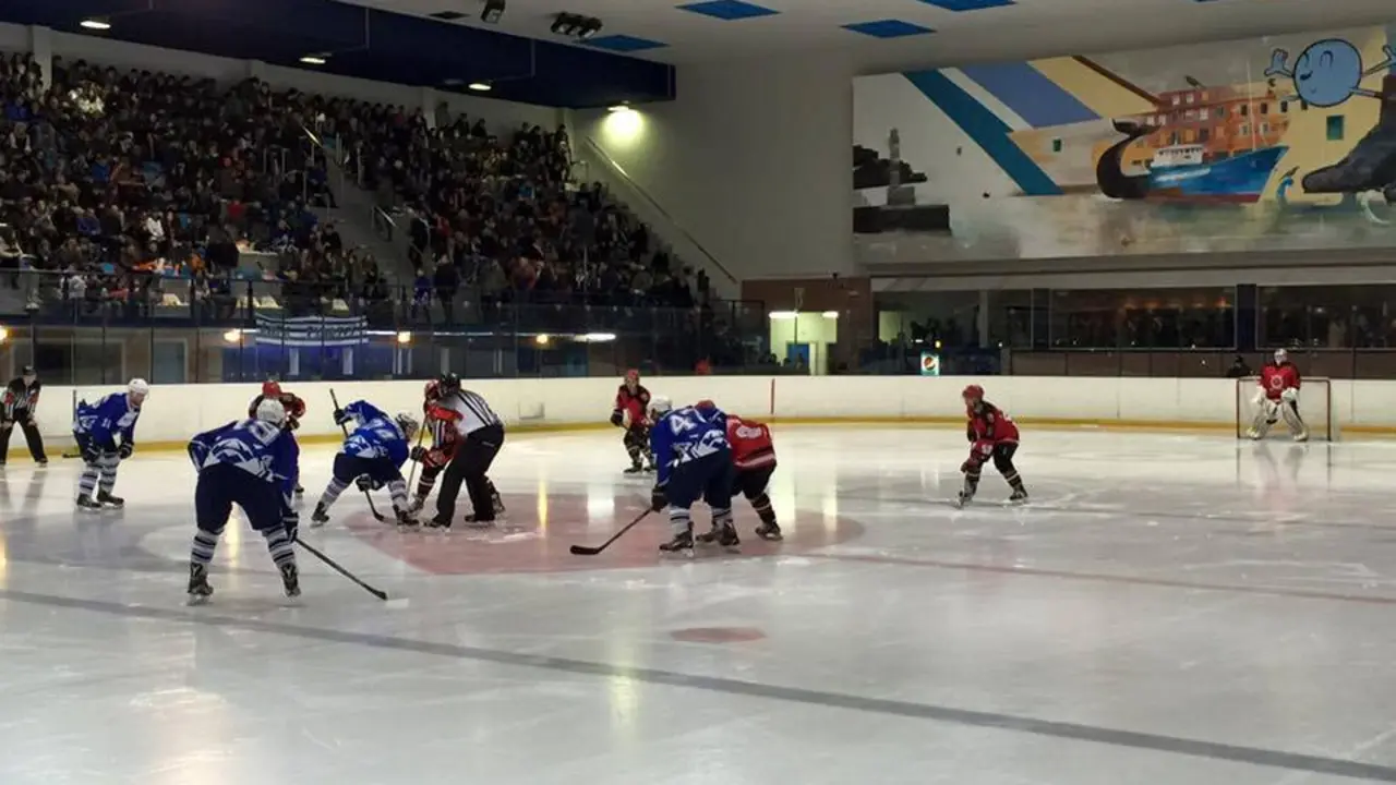 1-1 en la serie y todo por decidir en Jaca. Foto: Club Hielo Jaca