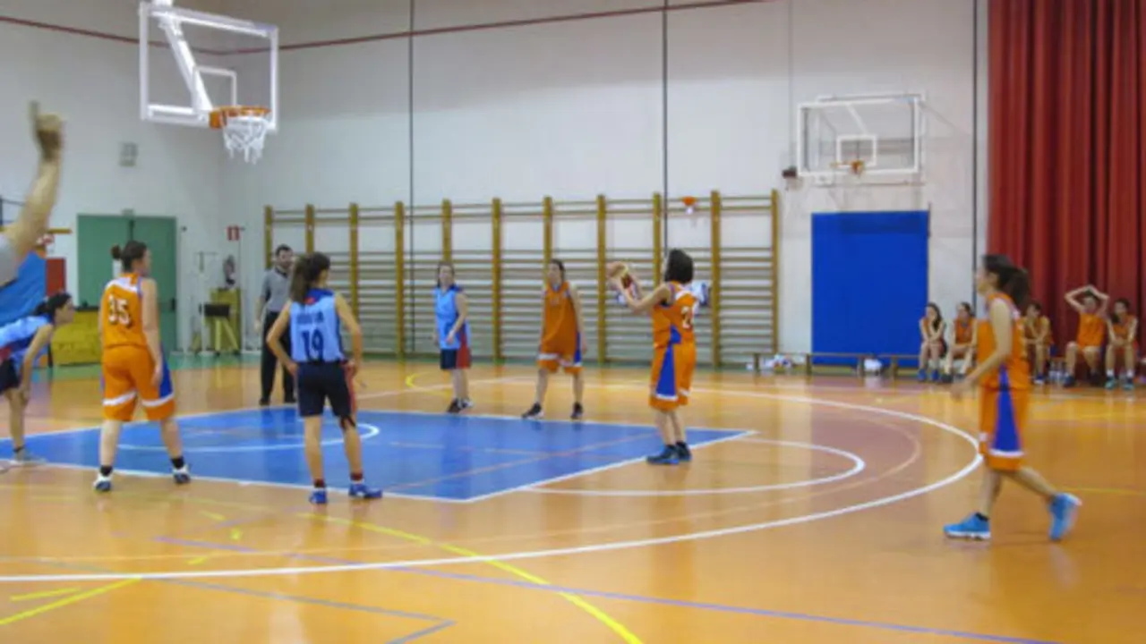 Imagen durante el partido | Foto: CB Jaca