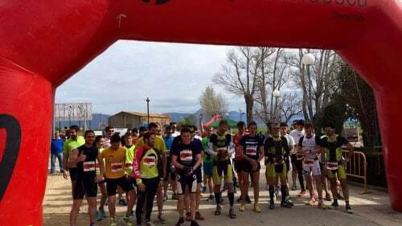 Imagen justo antes de la carrera popular | Foto: CA Huesca
