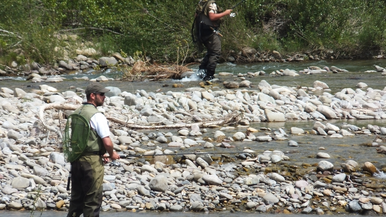 Rafael Aljaro, de Air&oacute;n, y Marcos Gerique de P. Pirineo.