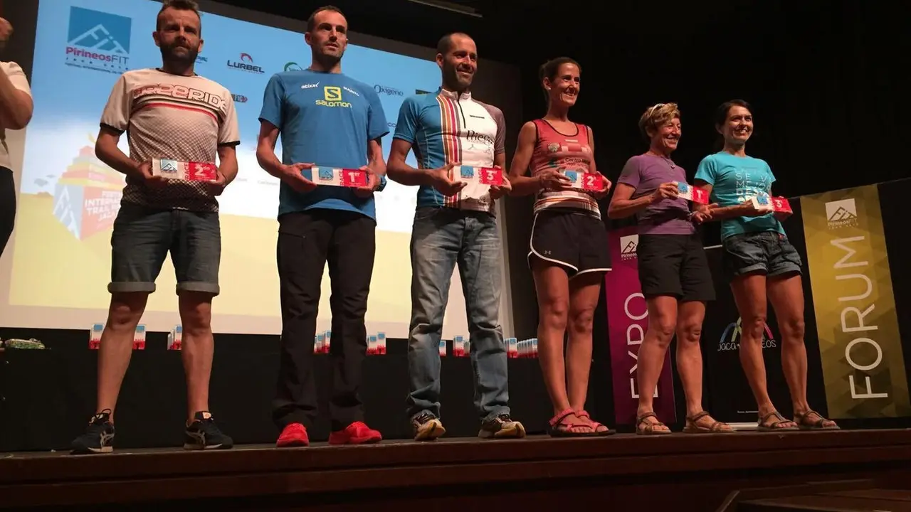 Momento del acto de entrega de premios.