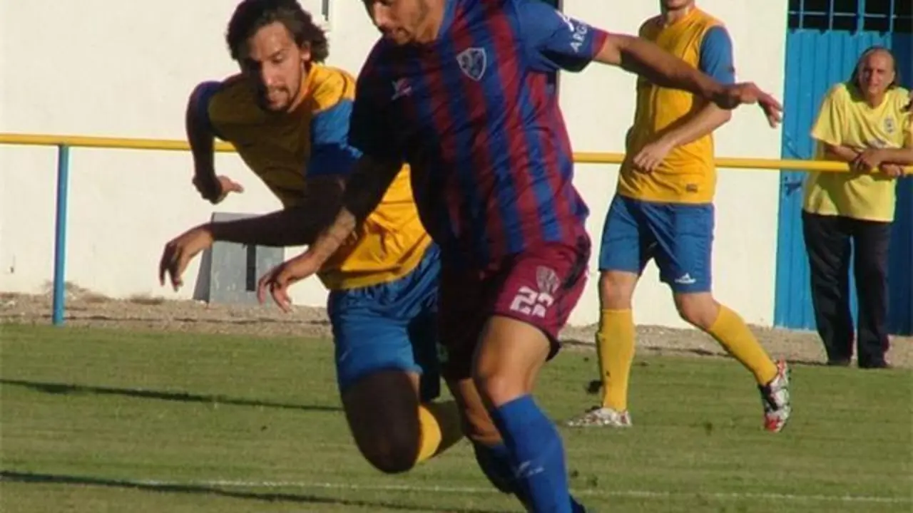 Imagen durante el partido | Foto: Diario del Alto Arag&oacute;n