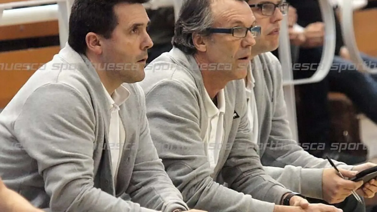 Carlos Lanau (izquierda) junto a Quim Costa | Foto: C.Pascual