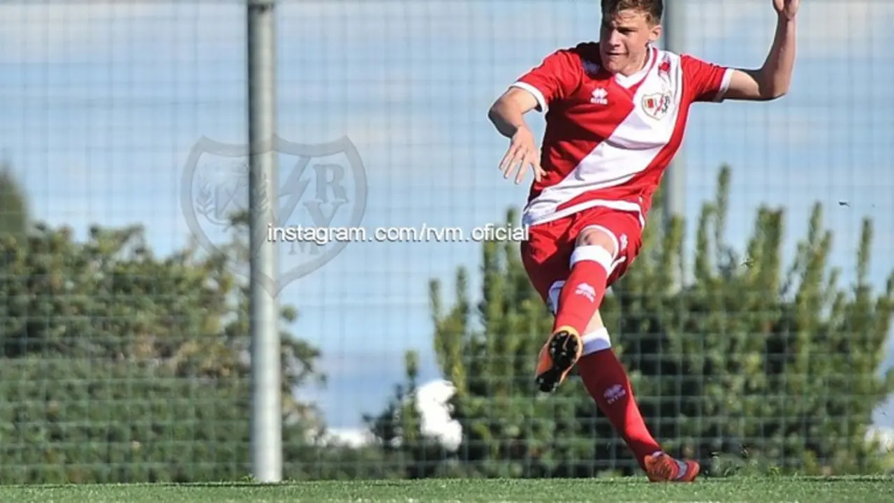 Pep Biel se form&oacute; en el Divisi&oacute;n de Honor Juvenil del Rayo Vallecano | Foto: rayovallecano.es