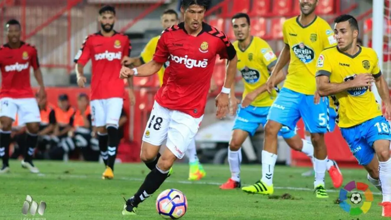 Imagen durante el N&aacute;stic 2-2 Lugo | Foto: LFP