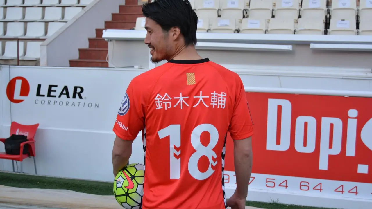 Daisuke Suzuki el d&iacute;a de su presentaci&oacute;n | Foto: N&agrave;stic de Tarragona