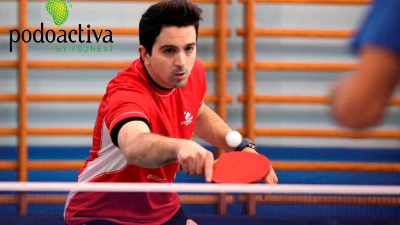 Jorge Cardona, jugador paral&iacute;mpico de tenis de mesa | Foto: arainfo.org