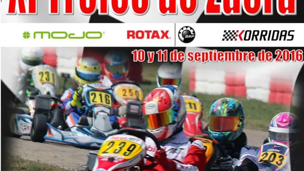 Cartel de la prueba