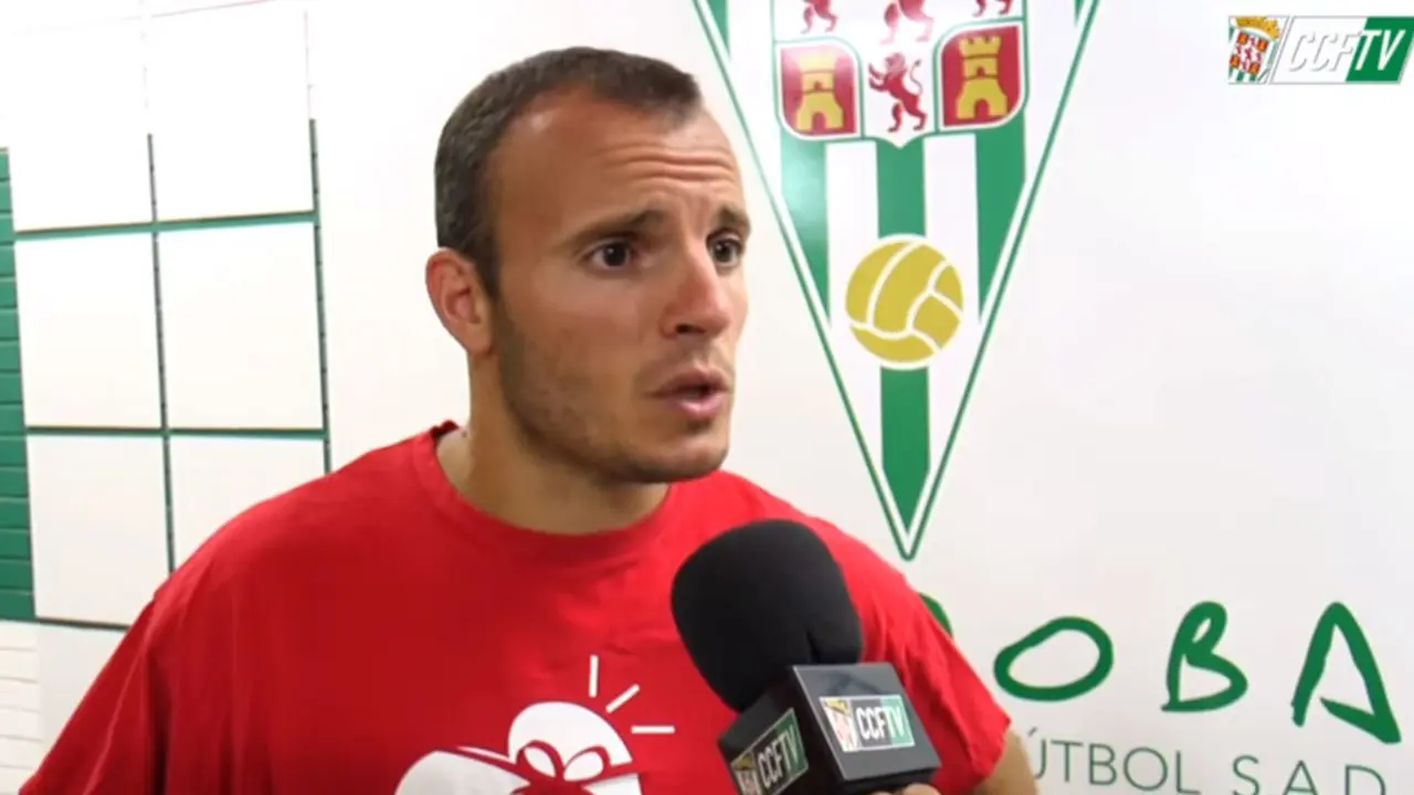 Juli en rueda de prensa previa al partido | Foto: Cordoba TV