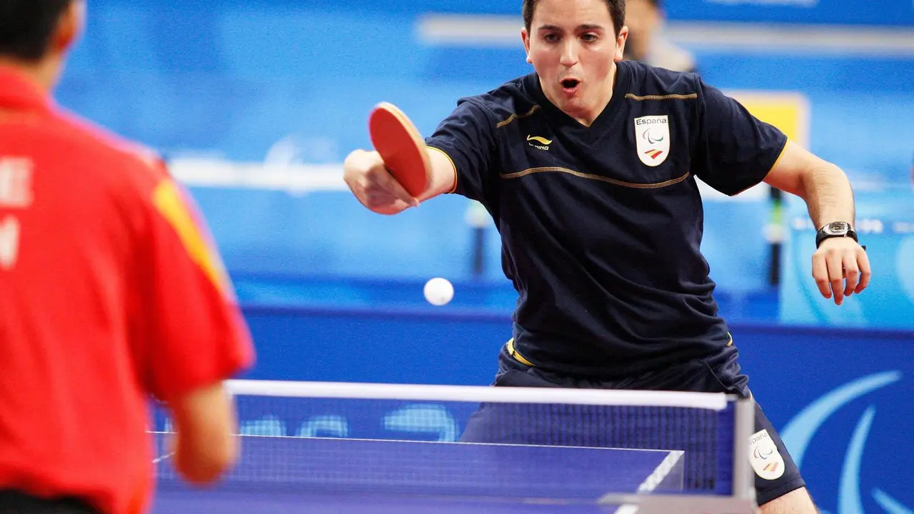 Jorge Cardona compitiendo en Pek&iacute;n | Foto: paralimpicos.es
