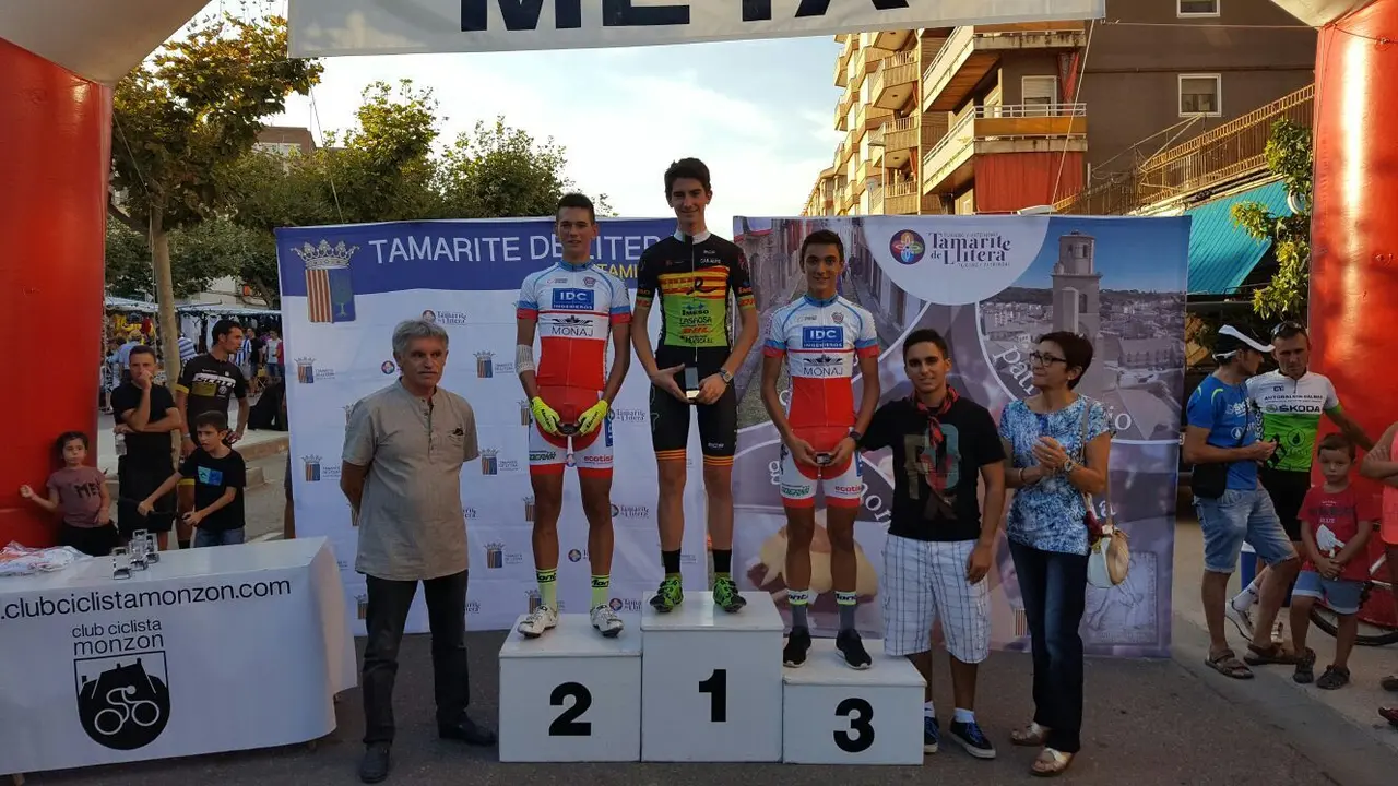 Pablo Ara, primer clasificado cadete en el GP Tamarite | Foto: CC Oscense