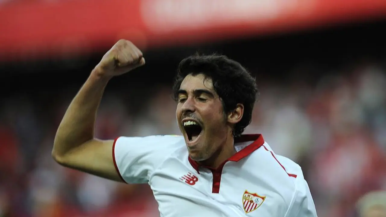 Carlos Fern&aacute;ndez le dio la victoria al Sevilla ante Las Palmas en Primera Divisi&oacute;n | Foto: diariodenavarra.es