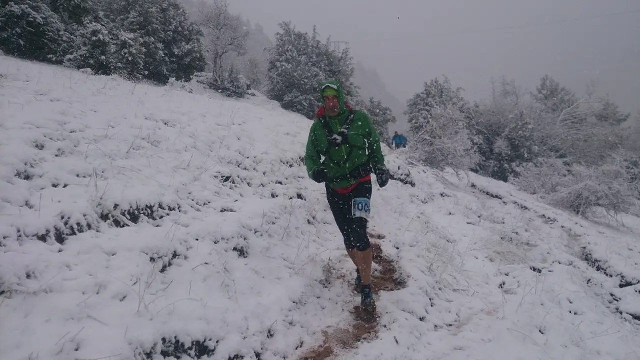 Corredor llegando a Canal Roya, en la edici&oacute;n de 2015