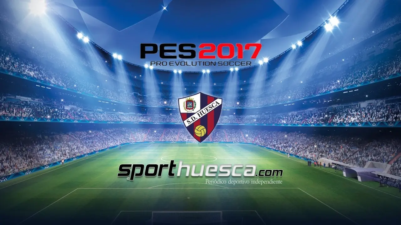 As&iacute; es el Huesca en el Pro Evolution Soccer 2017 | Foto: sporthuesca.com