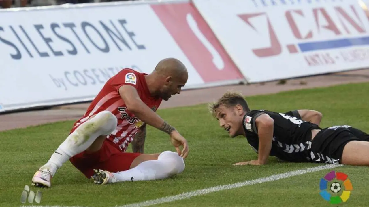 Imagen del encuentro entre Lugo y Almer&iacute;a en Los Juegos del Mediterr&aacute;neo | Foto: LaLiga