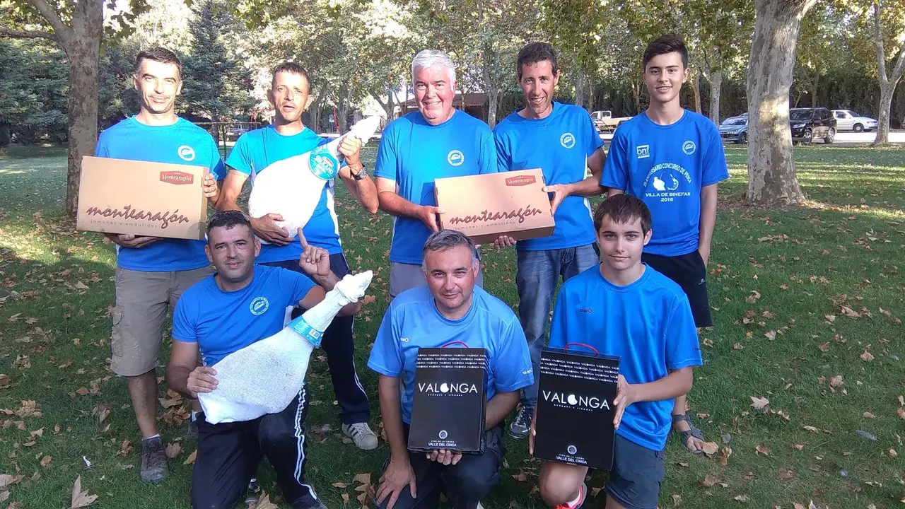 Foto de los ganadores