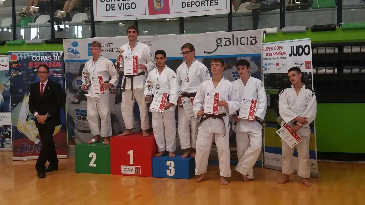 Imagen de la Supercopa de Espa&ntilde;a de Judo disputada en Vigo | Foto: CJ Bin&eacute;far