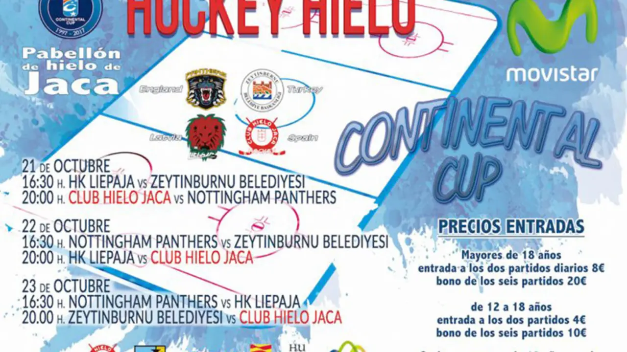 Cartel de la competici&oacute;n. Foto: CH Jaca