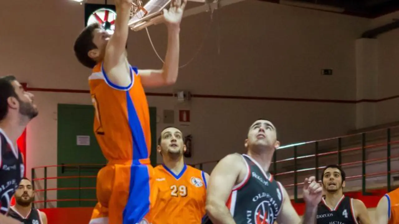 Imagen durante el partido del Hoscafrost Jaca | Foto: Alejandro Medina