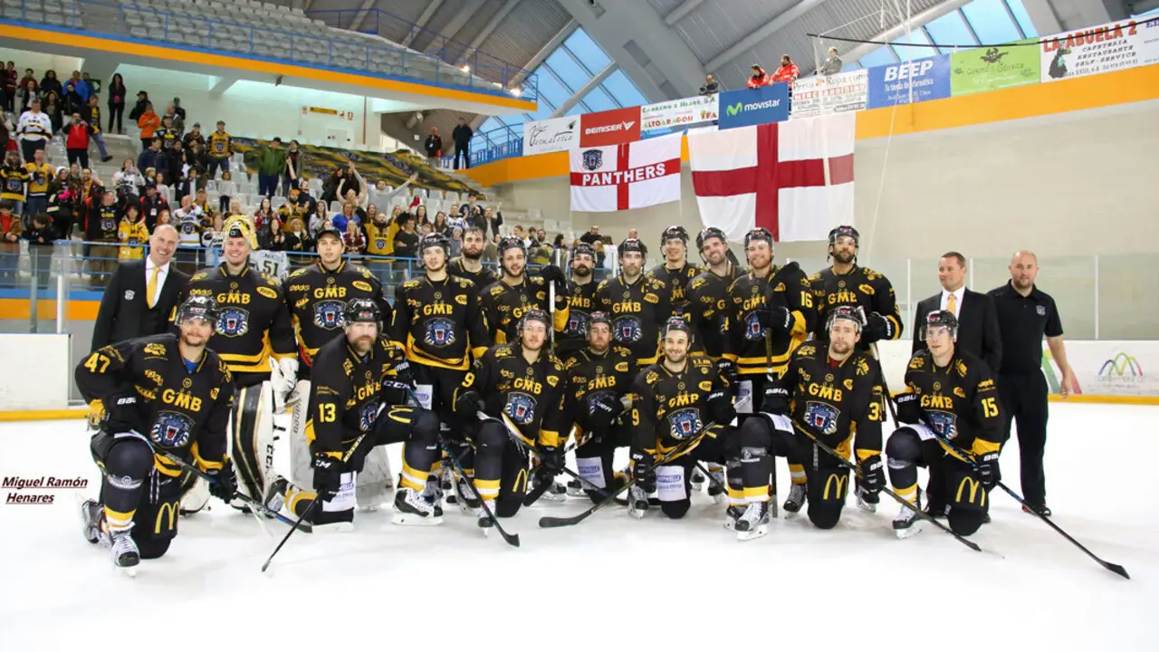 Equipo del Nottingam Panthers | Foto: CH Jaca