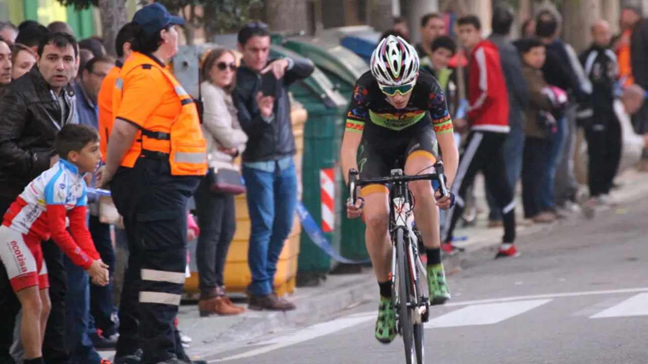 Pablo Ara domin&oacute; la carrera en solitario | Foto: Vive - CC Oscense