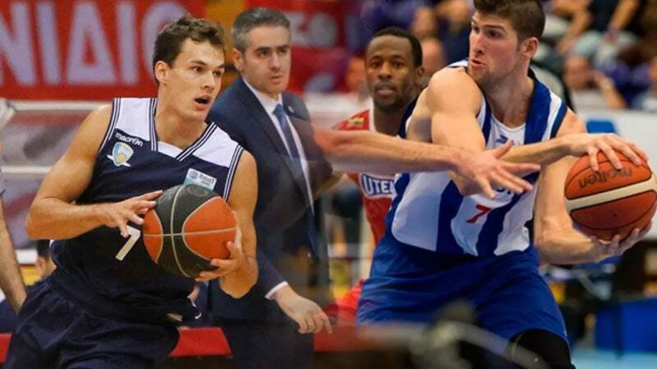 Devon Van Oostrum, a la izquierda, y Nick Washburn, dos de los ex pe&ntilde;istas m&aacute;s destacados por Europa en 2015.