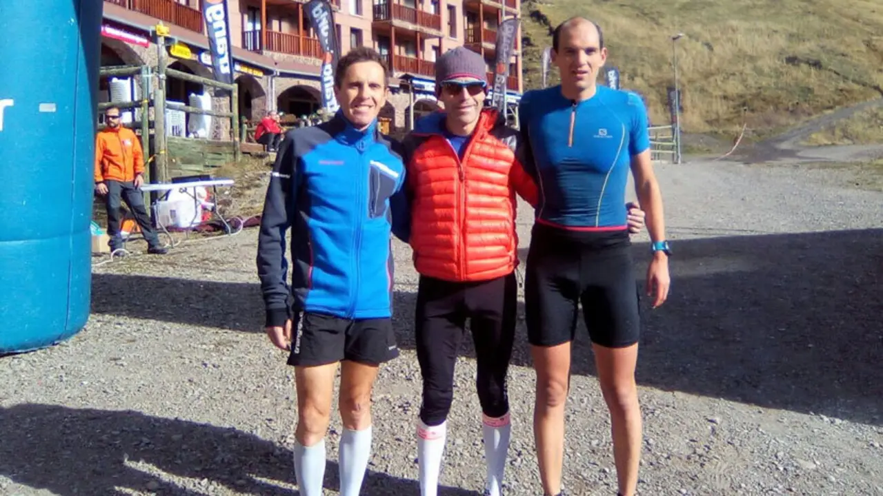 Podio masculino: G&ordf; Cast&aacute;n, Apilluelo, Taillebresse | Foto: Mayencos

