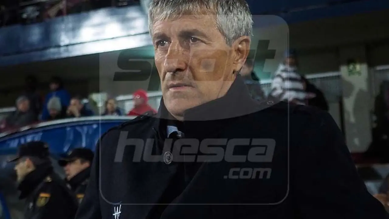 Seti&eacute;n no se f&iacute;a del Huesca | Foto: C.Pascual