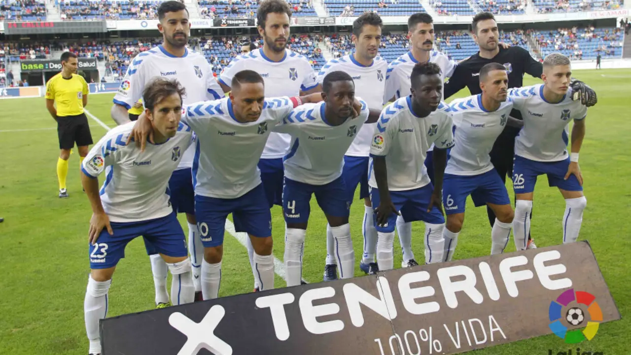 Once del CD Tenerife | Foto: LFP