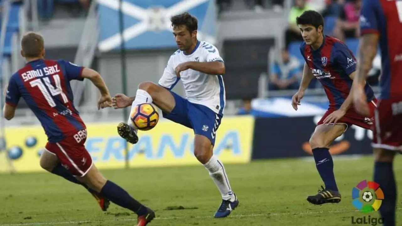Imagen durante el Tenerife - Huesca | Foto: LaLiga