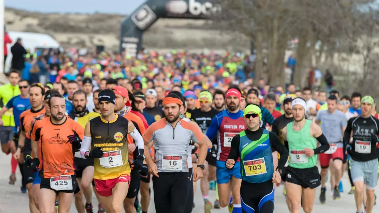 Imagen de los participantes en el Monegrosman Series de Robres. Foto: Monegrosman Serues
