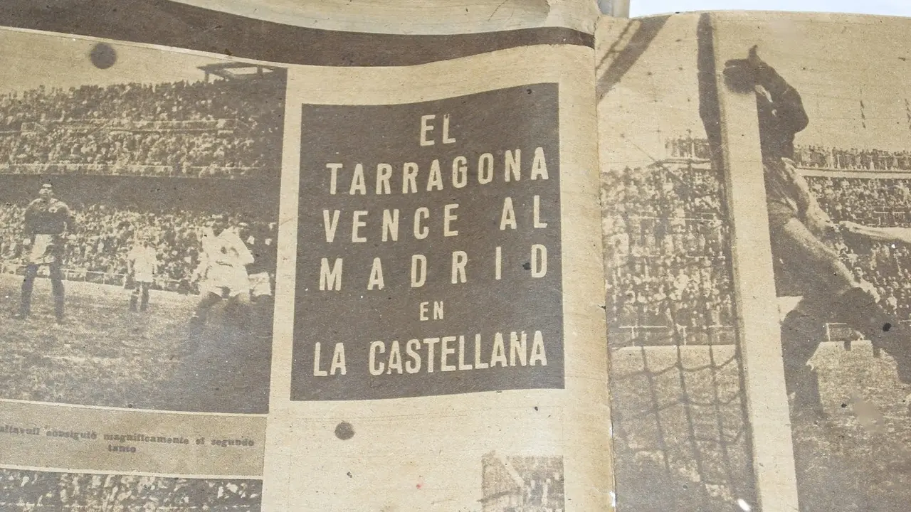 Titular del hist&oacute;rico triunfo del N&agrave;stic en Chamart&iacute;n (1947/48) | Foto: davidesports.wordpress.com