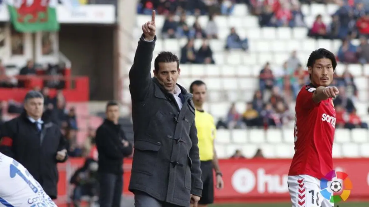 Juan Merino, entrenador del Gimn&agrave;stic de Tarragona |Foto: LaLiga 