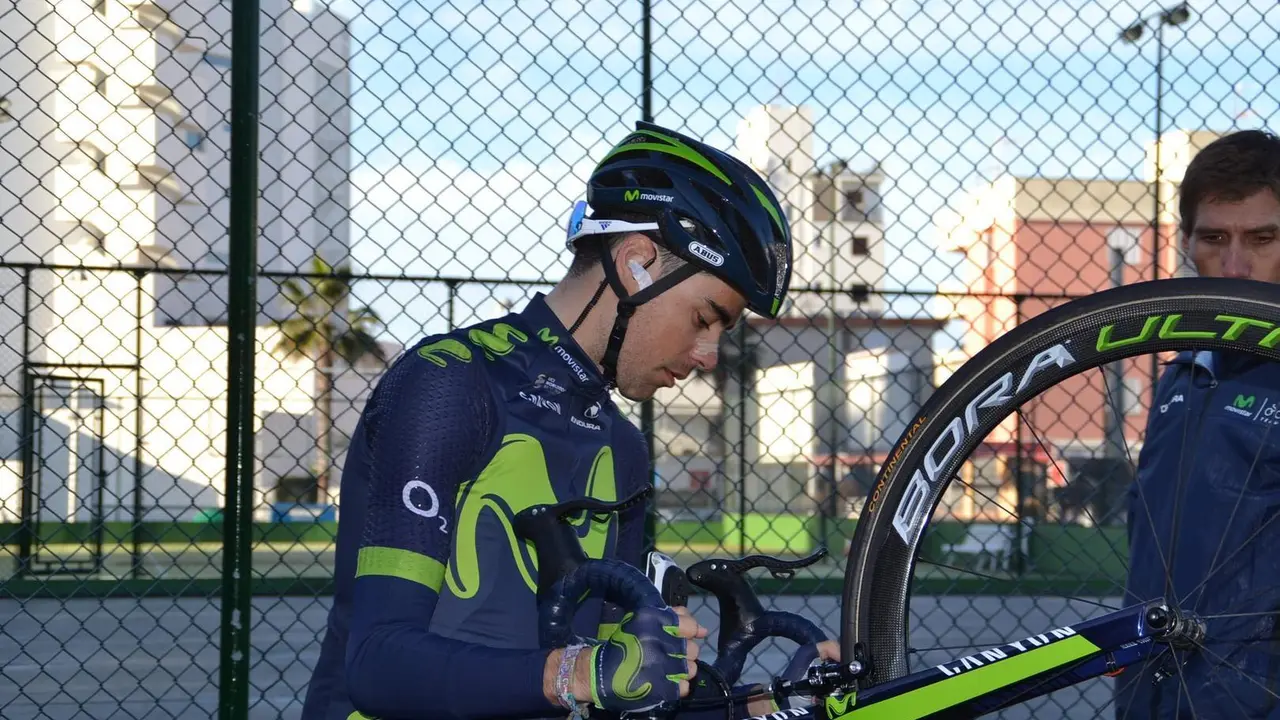 Jorge Arcas en la Challenge Mallorca 2017 | Foto: Movistar Team