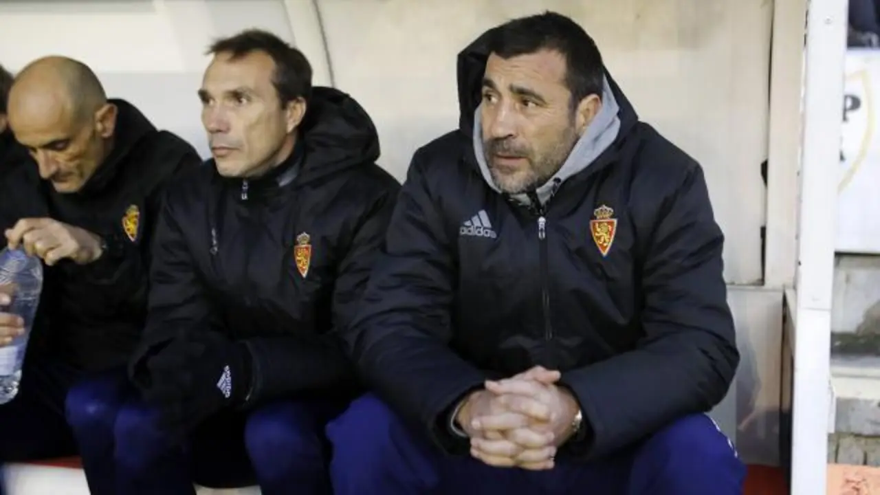 Ra&uacute;l Agn&eacute;, entrenador del Real Zaragoza | Foto: LaLiga