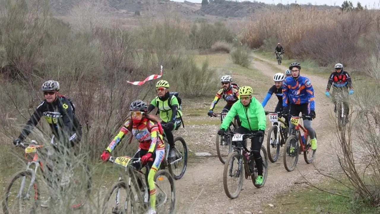 Imagen durante la prueba | Foto: Comarca de Los Monegros