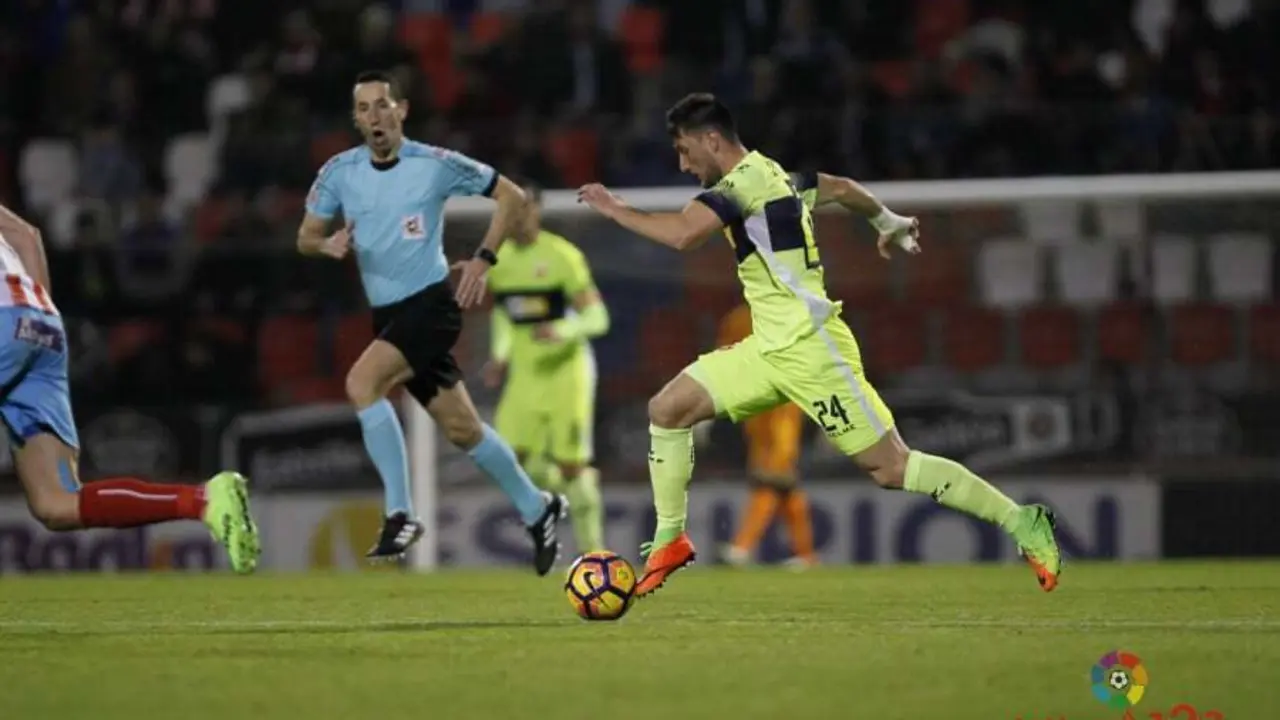 Borja Valle fue decisivo ante el Lugo la pasa jornada | Foto: LaLiga