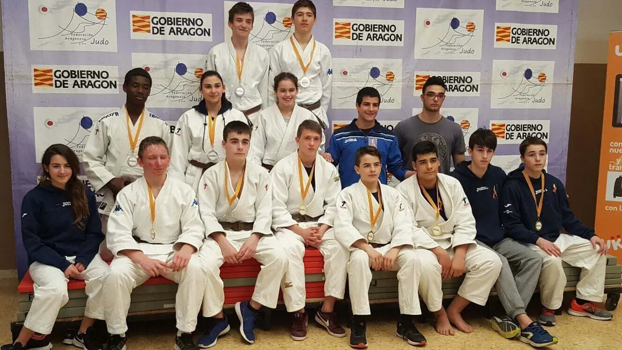 Judokas binefarenses en la cita | Foto: CJ Bin&eacute;far