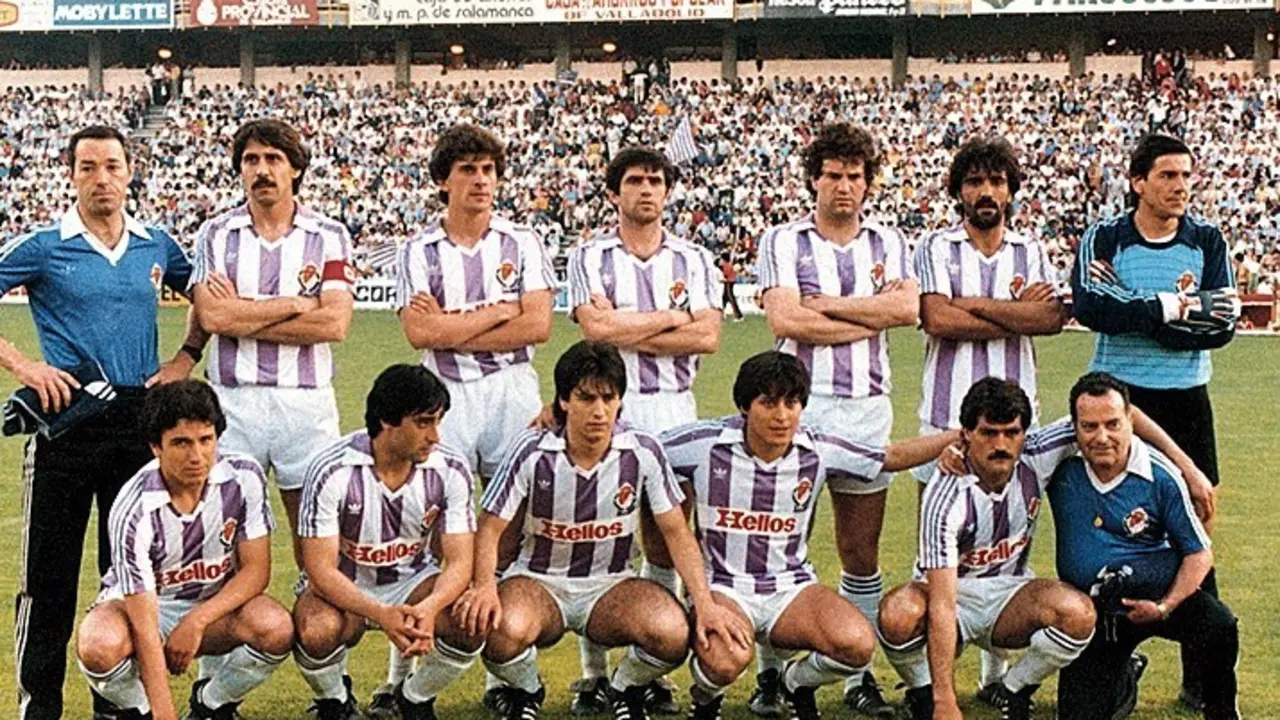 El equipo que se proclam&oacute; campe&oacute;n de la Copa de la Liga en 1984 | Foto: aupapucela.com