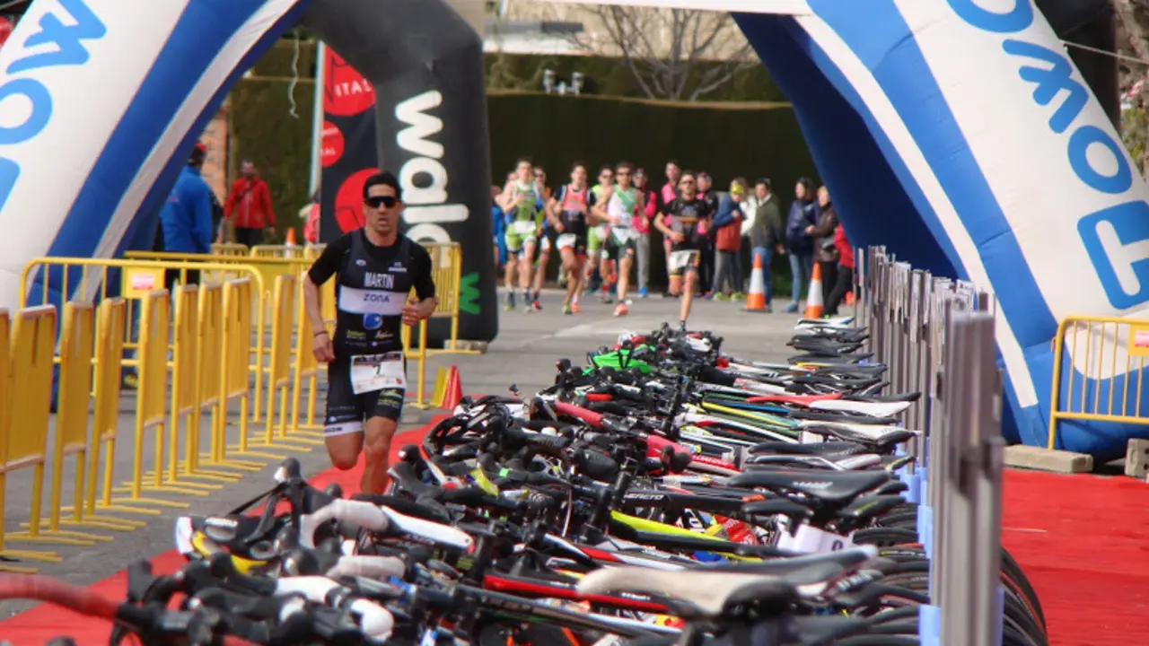 Eliseo Mart&iacute;n en una competici&oacute;n de duatl&oacute;n | Foto: Jos&eacute; Manuel Segurado