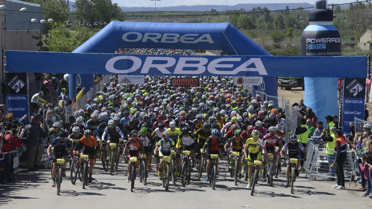 Imagen de la pasada edici&oacute;n de la Orbea Monegros. 