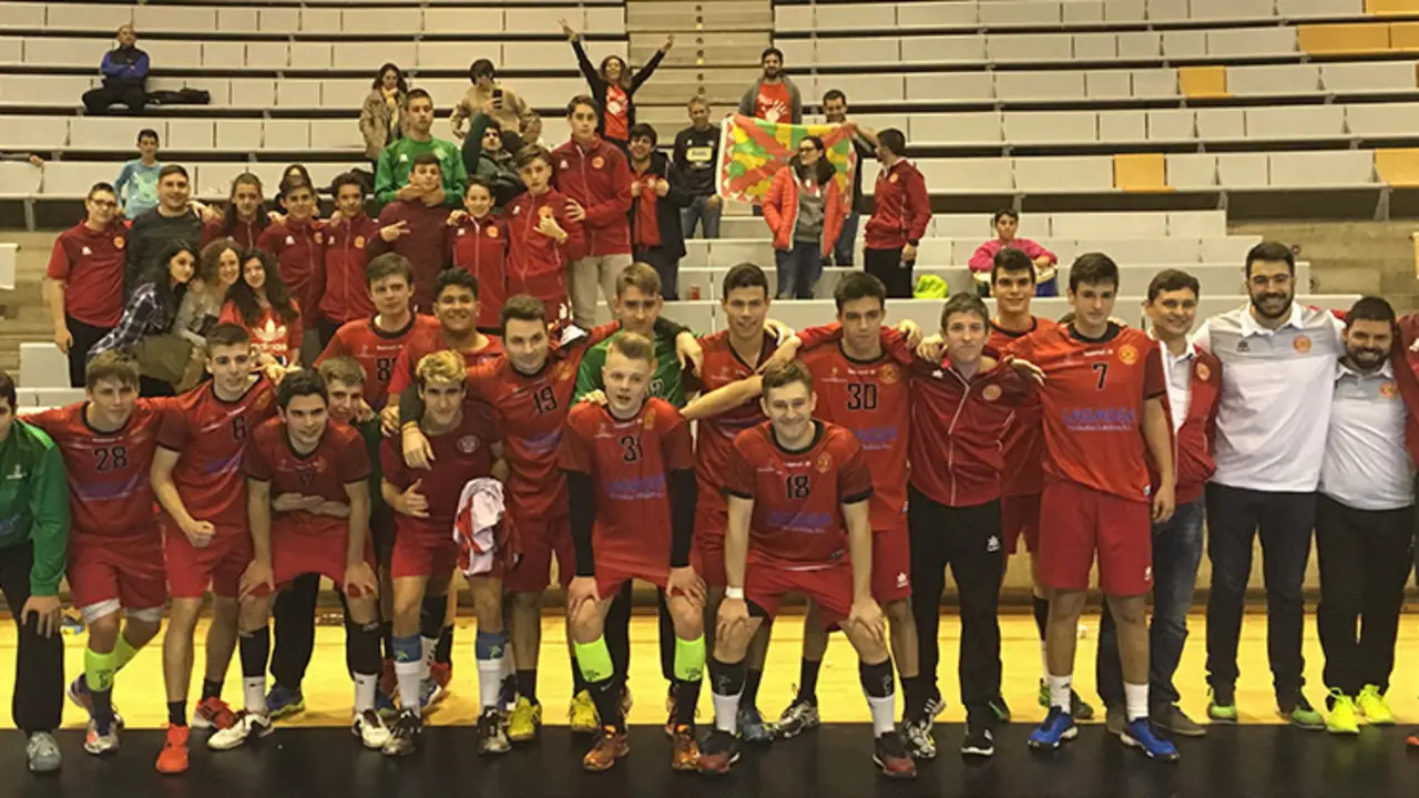 Plantilla del equipo Juvenil | Foto: BM Huesca