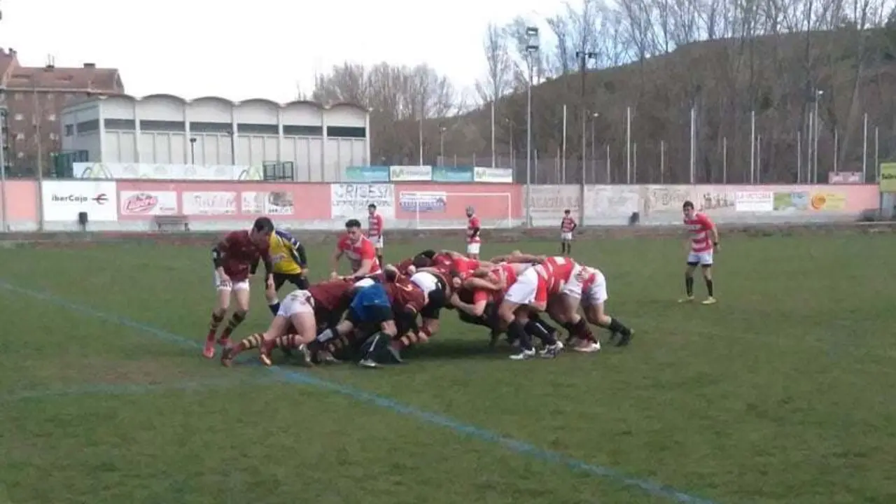 Imagen durante el partido | Foto: Rugby Jaca