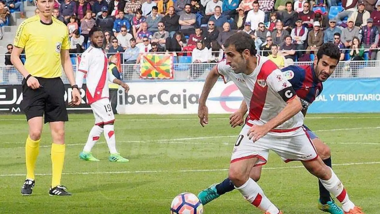 Trashorras es el jugador insignia del cuadro de Vallecas | Foto: C.Pascual