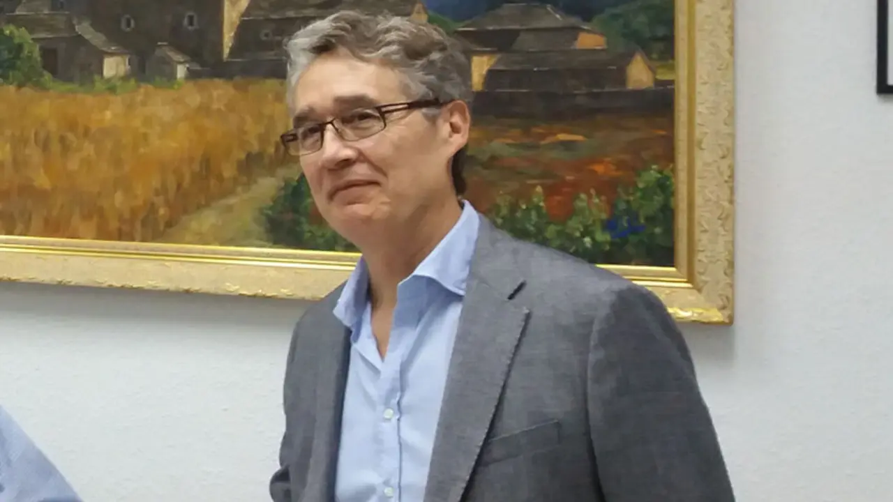 Imagen de archivo de Pachi Gin&eacute;, presidente del BM Huesca. Foto: Sportaragon