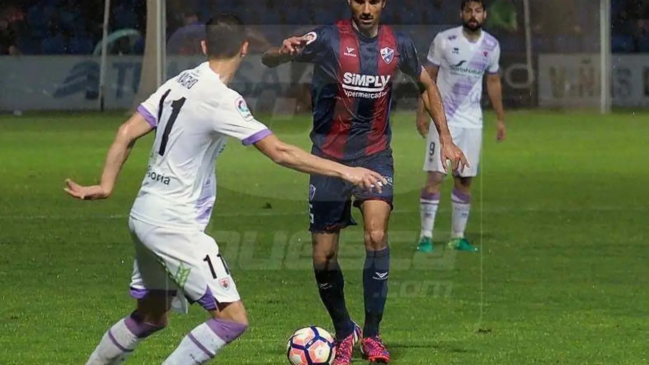 El madrile&ntilde;o conf&iacute;a en sus compa&ntilde;eros para asaltar el Ciutat | Foto: C.Pascual